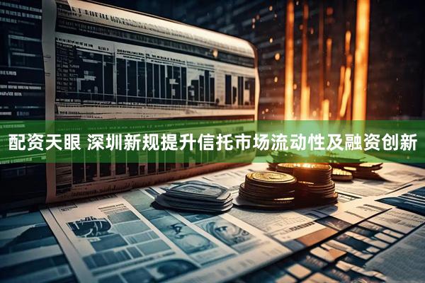 配资天眼 深圳新规提升信托市场流动性及融资创新